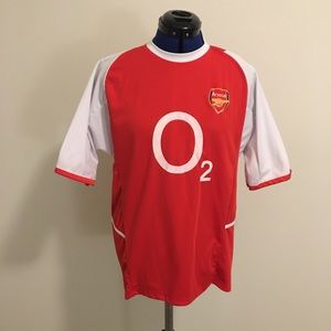 London Arsenal O2 Soccer Jersey Small FC Football Club